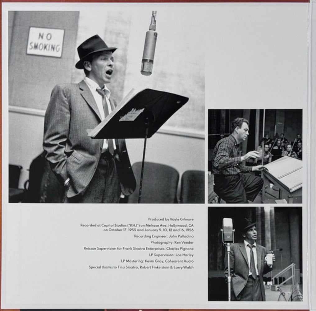 Back Cover: Frank Sinatra – Songs For Swingin' Lovers (180 Gram LP Vinyl) Vinyl LP | Relix