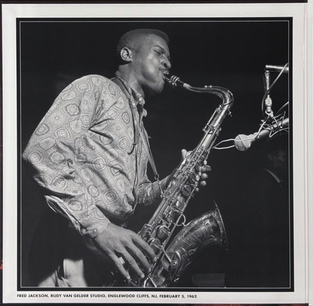 Back Cover: Fred Jackson – Hootin' N' Tootin' (Blue Note Tone Poet Edition LP Vinyl) Vinyl LP | Relix