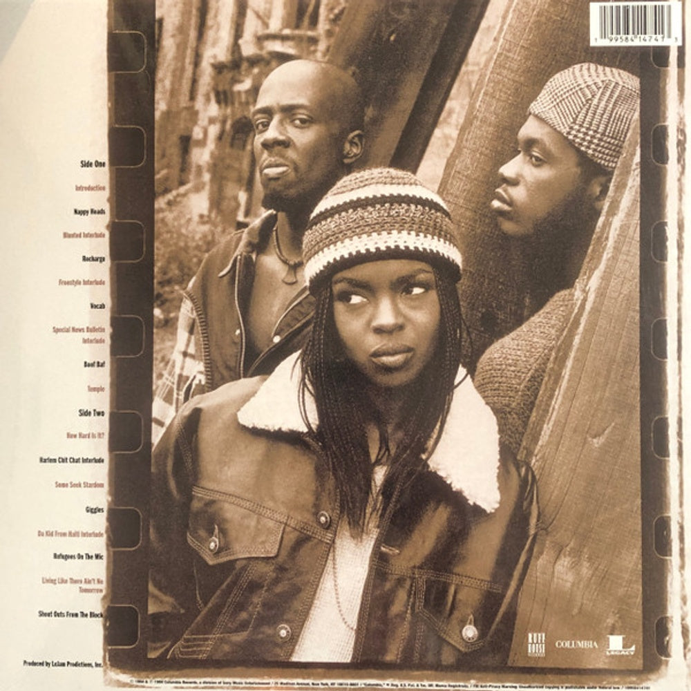 Back Cover: Fugees – Blunted On Reality Vinyl LP | Relix