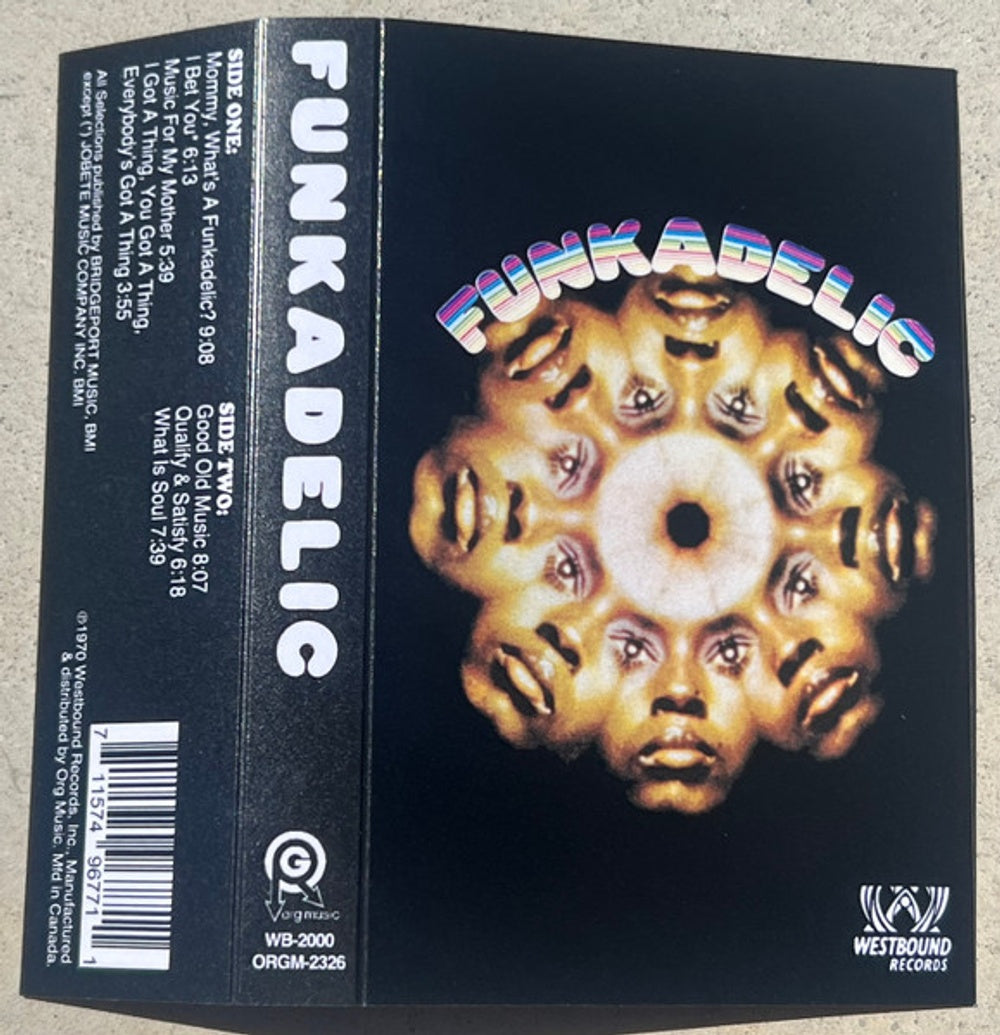 Back Cover: Funkadelic – Funkadelic Cassette | Relix