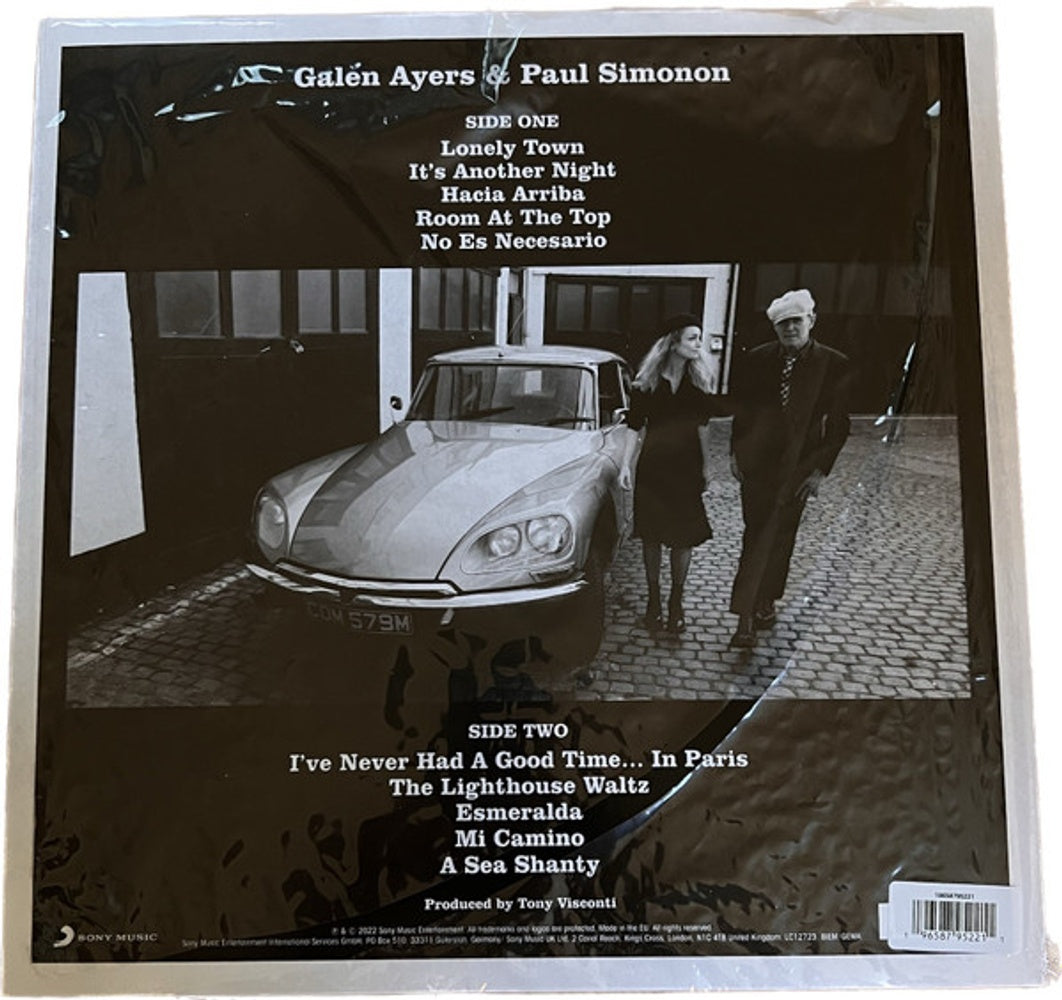 Back Cover: Galen & Paul – Can We Do Tomorrow Another Day? Vinyl LP | Relix
