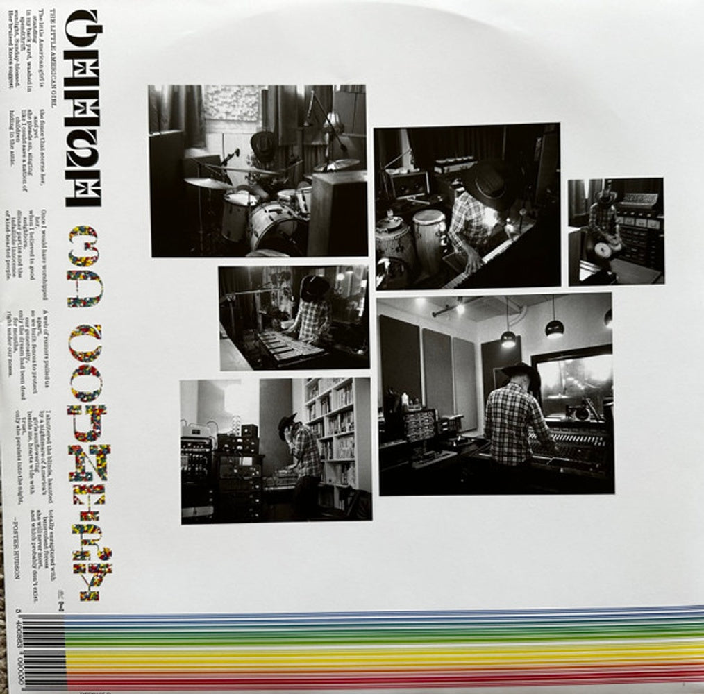 Back Cover: Geese – 3D Country (Limited Edition Crystal Clear LP Vinyl) Vinyl LP | Relix