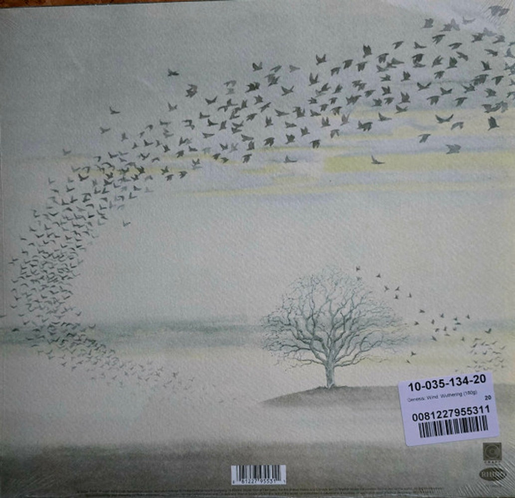 Back Cover: Genesis – Wind & Wuthering (180 Gram LP Vinyl) Vinyl LP | Relix