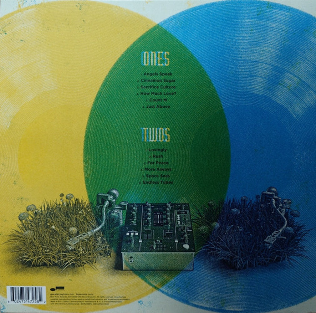 Back Cover: Gerald Clayton – Ones & Twos (180 Gram LP Vinyl) Vinyl LP | Relix