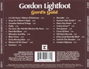 Back Cover: Gordon Lightfoot – Gord's Gold: Greatest Hits CD | Relix