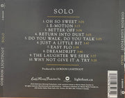 Back Cover: Gordon Lightfoot – Solo CD | Relix
