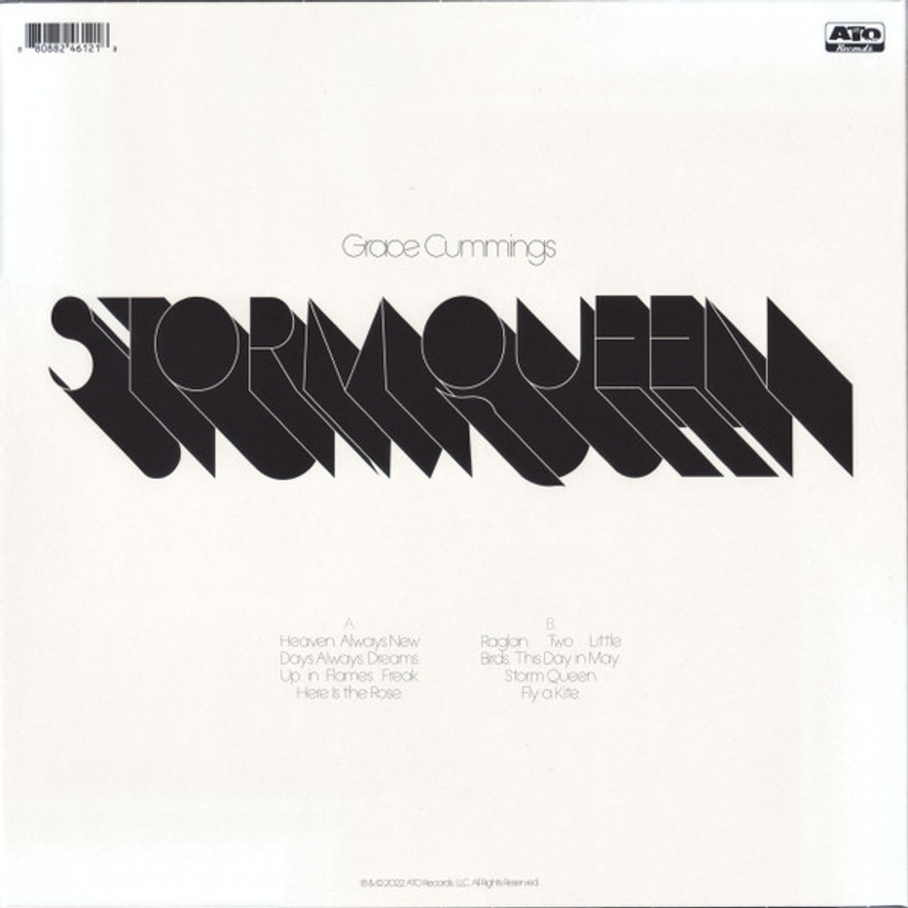 Back Cover: Grace Cummings – Storm Queen (Opaque White LP Vinyl) Vinyl LP | Relix