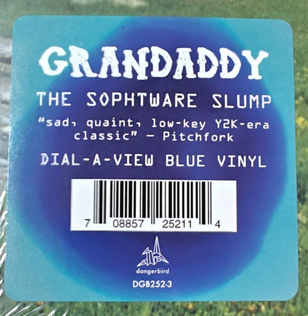 Back Cover: Grandaddy – Sophtware Slump (Blue LP Vinyl) Vinyl LP | Relix