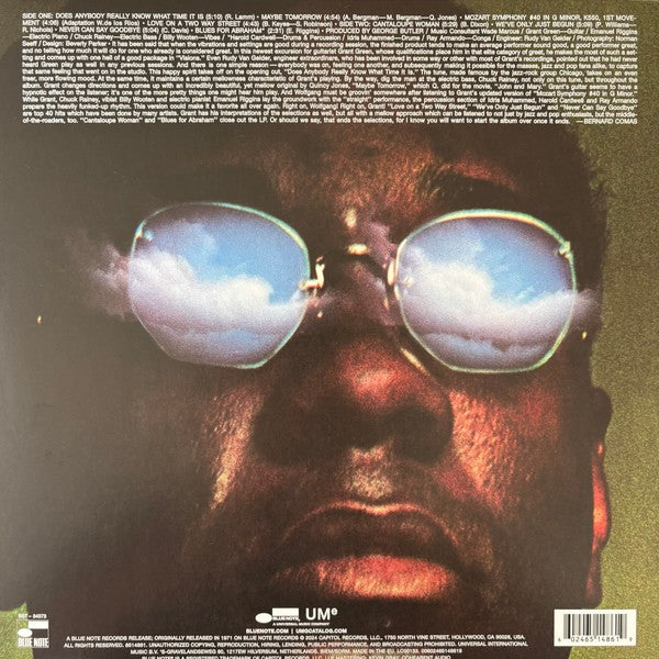 Back Cover: Grant Green – Visions (Blue Note Classic Vinyl Series, 180 Gram) Vinyl LP | Relix