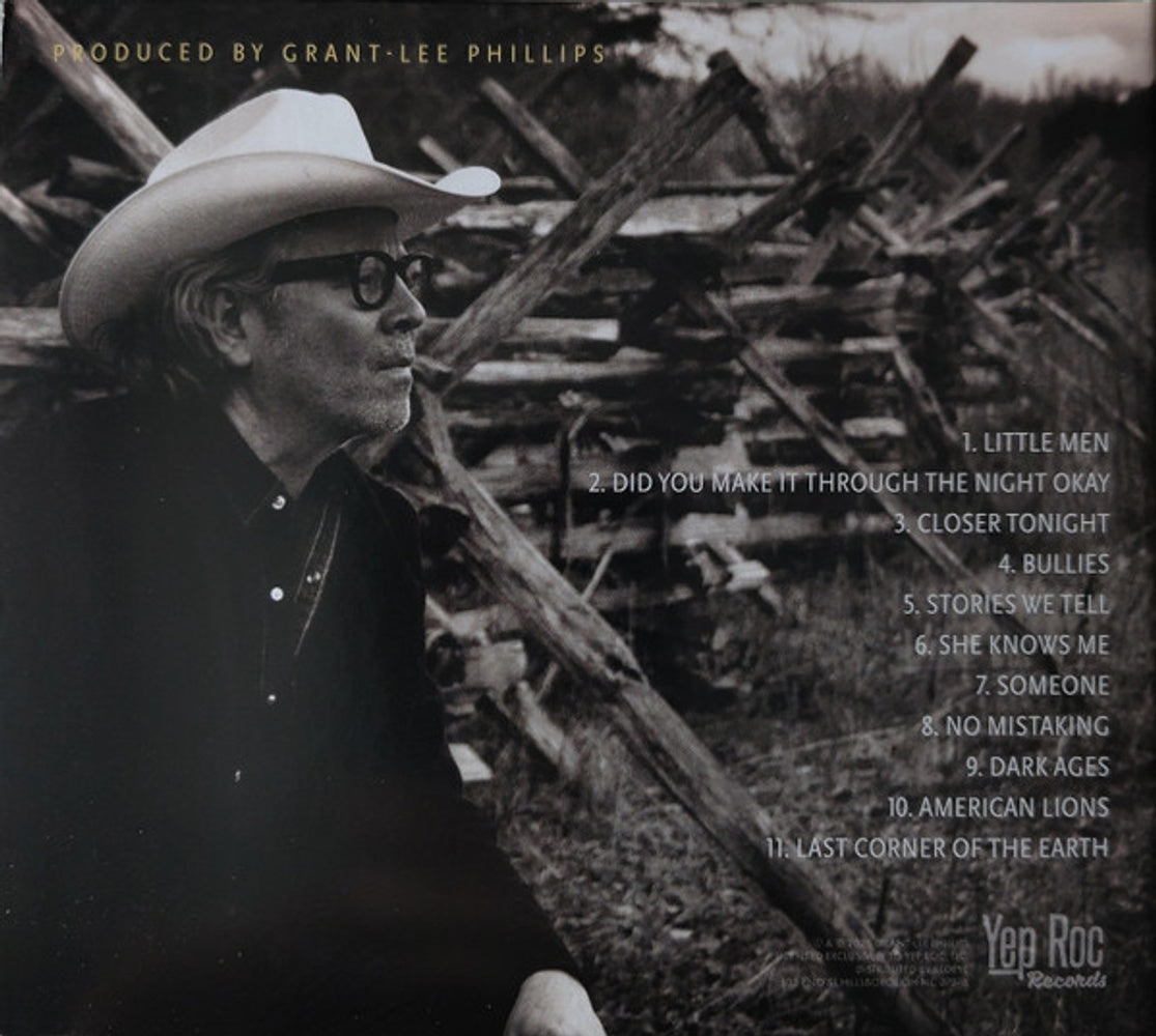 Back Cover: Grant Phillips -Lee – In The Hour Of Dust (Wal, Auto CD) CD | Relix