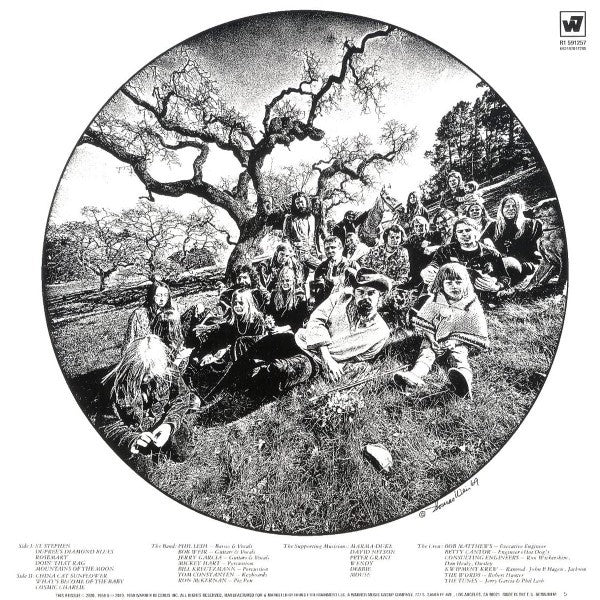 Back Cover: Grateful Dead – Aoxomoxoa Vinyl LP | Relix