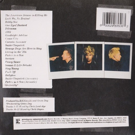 Back Cover: Green Day – Saviors - (Edition de luxe CD) CD | Relix
