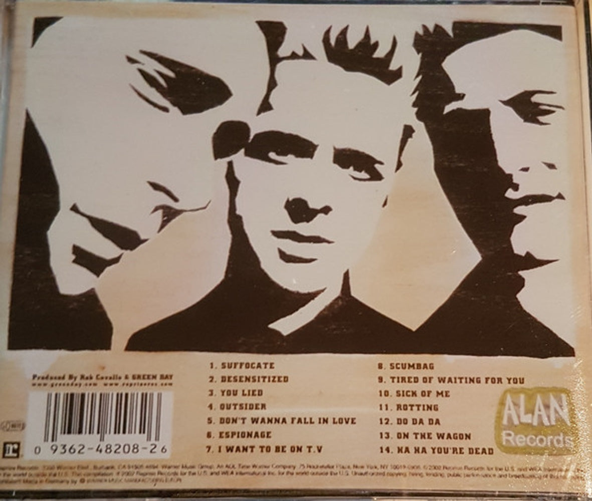 Back Cover: Green Day – Shenanigans (CD) CD | Relix