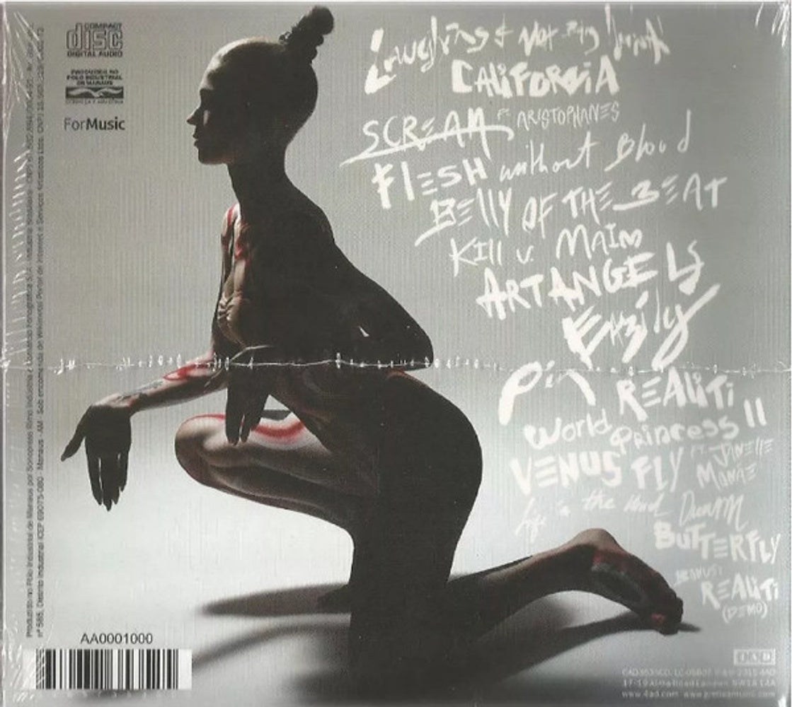 Back Cover: Grimes – Art Angels CD | Relix