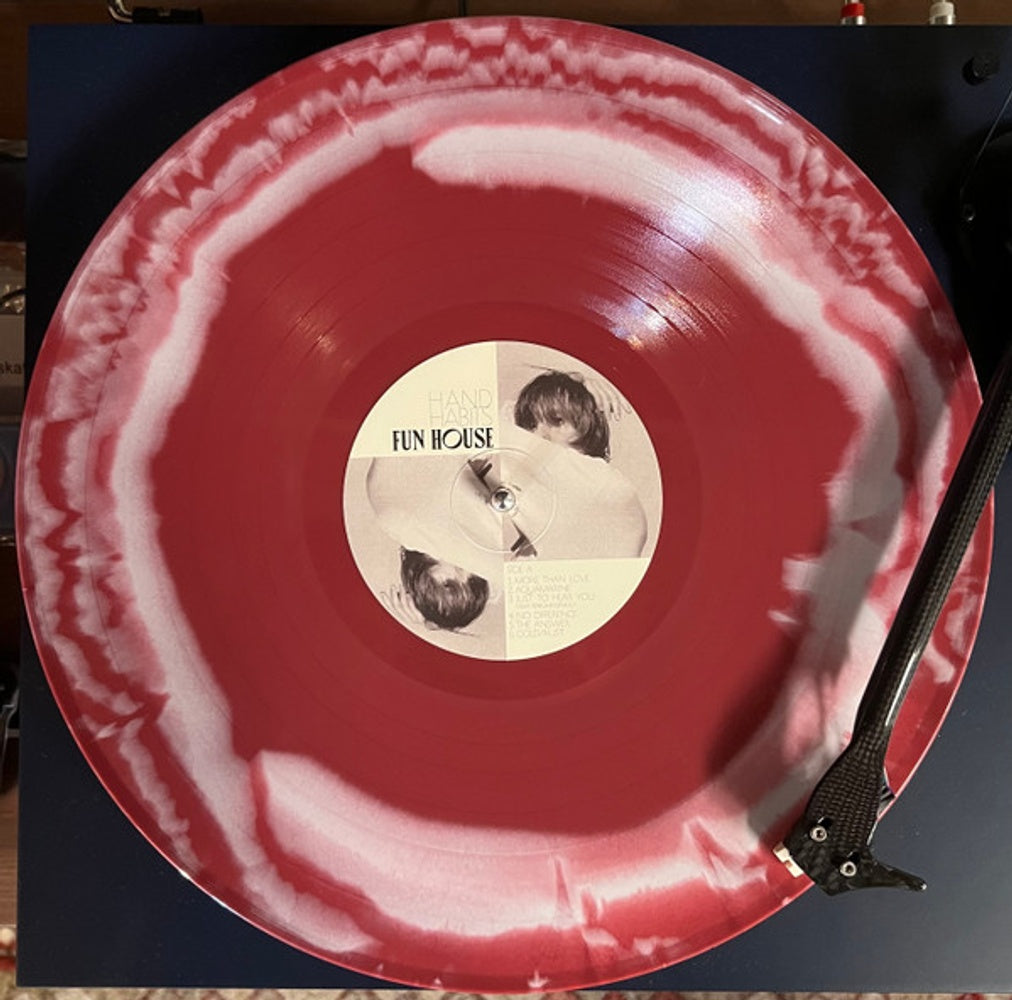 Back Cover: Hand Habits – Fun House (Opaque Red LP Vinyl) Vinyl LP | Relix
