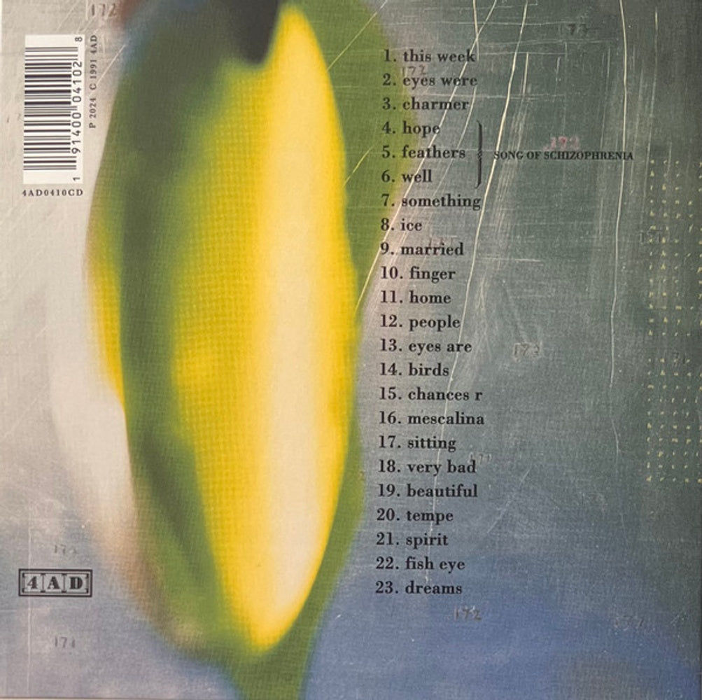 Back Cover: His Name Is Alive – Home Is In Your Head CD | Relix