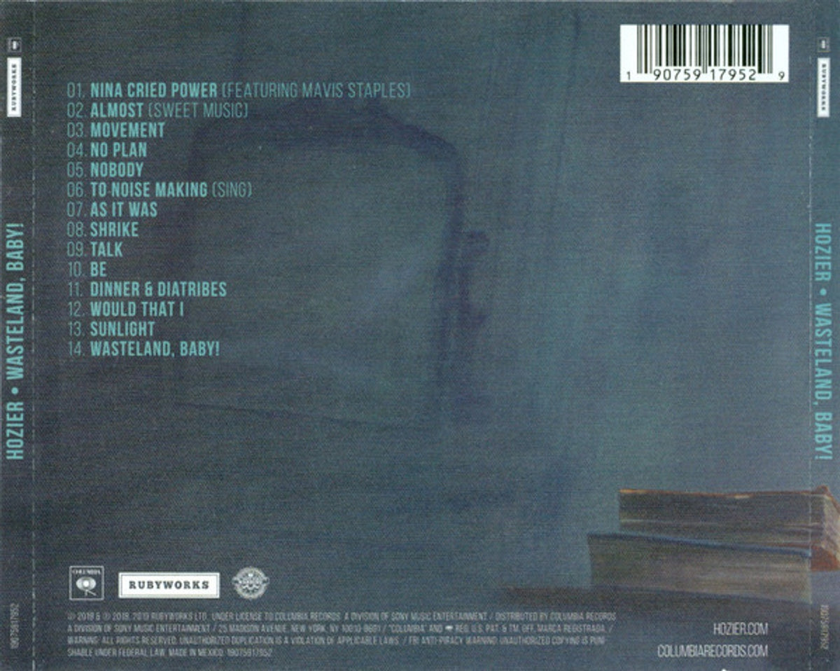 Back Cover: Hozier – Wasteland, Baby! (CD) CD | Relix