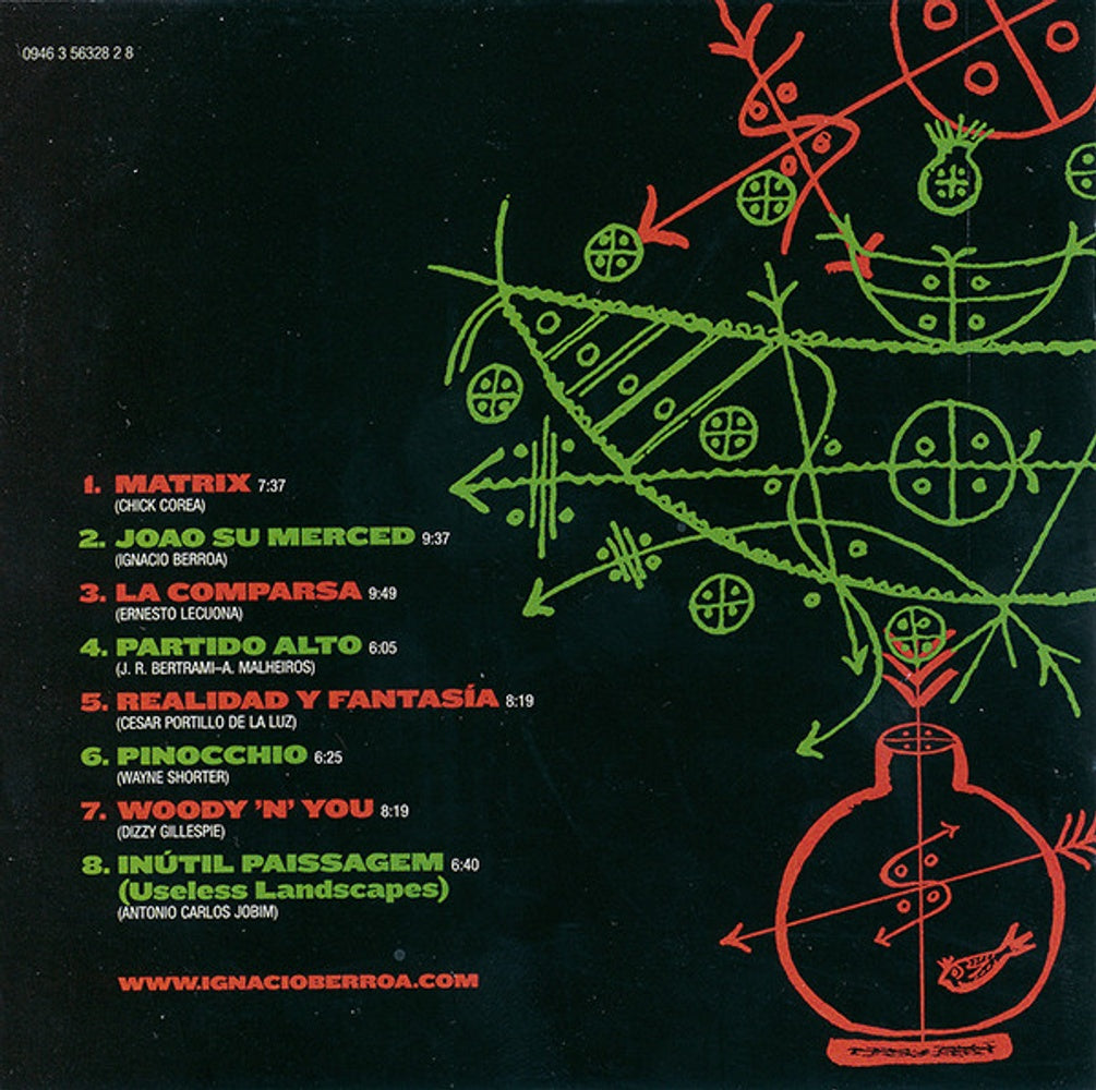 Back Cover: Ignacio Berroa – Codes CD | Relix
