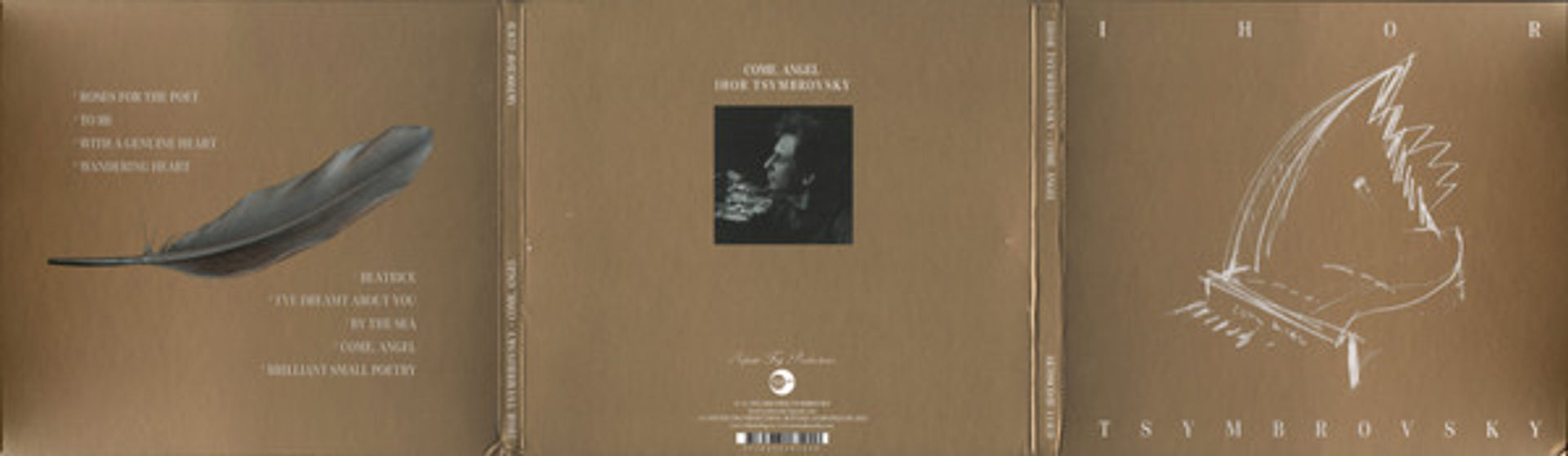 Back Cover: Ihor Tsymbrovsky – Come, Angel (CD) CD | Relix