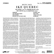 Back Cover: Ike Quebec – Heavy Soul (Blue Note Classic Vinyl Series) Vinyl LP | Relix