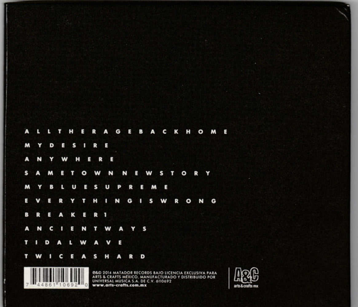 Back Cover: Interpol – El Pintor CD | Relix