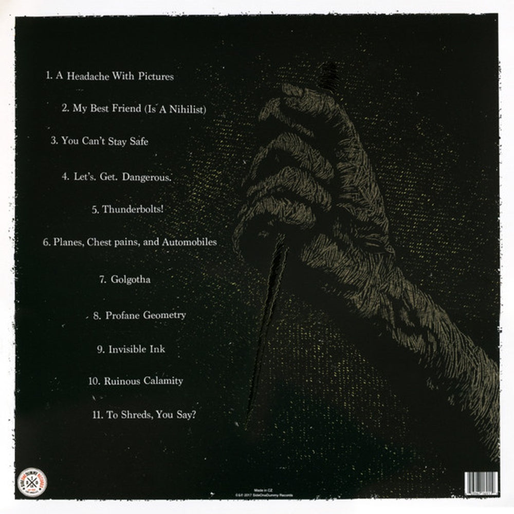 Back Cover: Iron Chic – You Can't Stay Here (Colored LP Vinyl) Vinyl LP | Relix