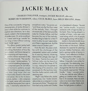 Back Cover: Jackie Mclean – Action (Remastered CD) CD | Relix