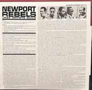 Back Cover: Jazz Artist Guild – Newport Rebels (2024 Remaster, Deluxe, 180 Gram LP Vinyl) Vinyl LP | Relix