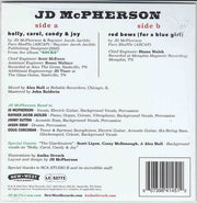 Back Cover: JD McPherson – "Red Bows For A Blue Girl" / "Holly, Carol, Candy and Joy" (RSD BF 2019 7" Vinyl) Vinyl LP | Relix