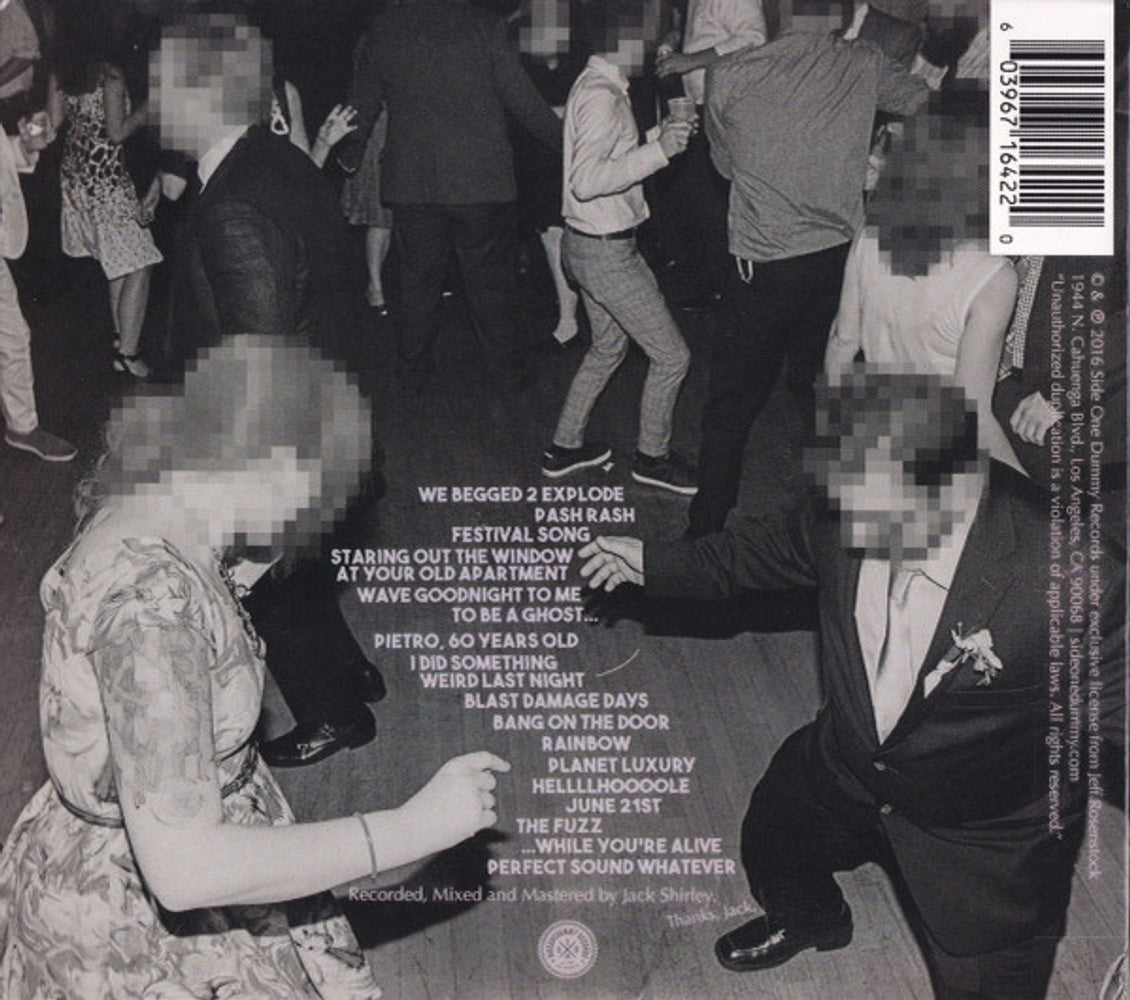 Back Cover: Jeff Rosenstock – WORRY. CD | Relix