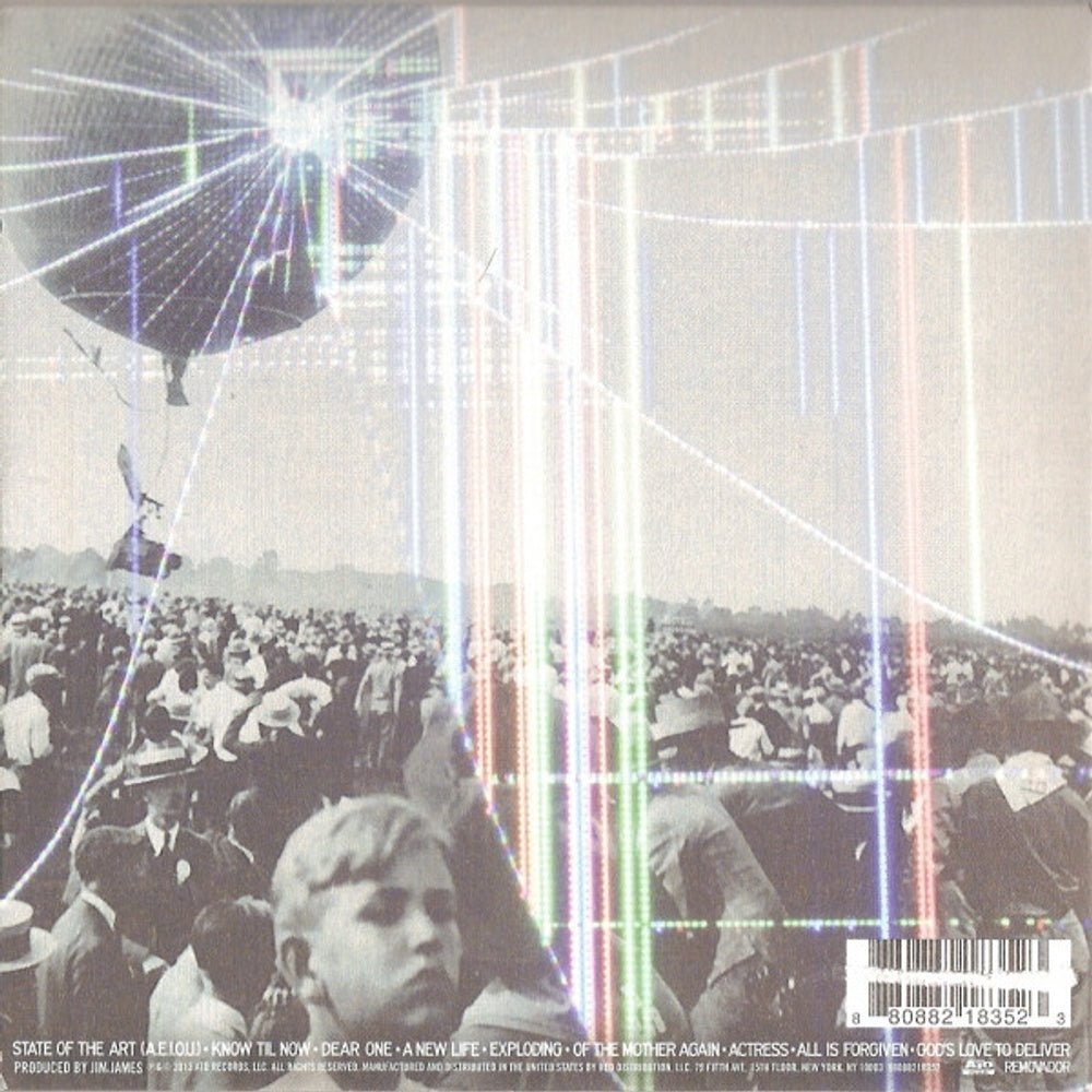Back Cover: Jim James – Regions Of Light and Sound Of God CD | Relix
