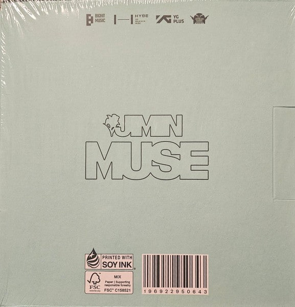 Back Cover: Jimin (BTS) – MUSE (BLOOMING ver. CD) CD | Relix