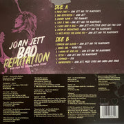 Back Cover: Joan Jett – Bad Reputation: Music From The Original Motion Picture Vinyl LP | Relix