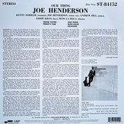 Back Cover: Joe Henderson – Our Thing (Blue Note Classic Vinyl Edition, 180 Gram) Vinyl LP | Relix