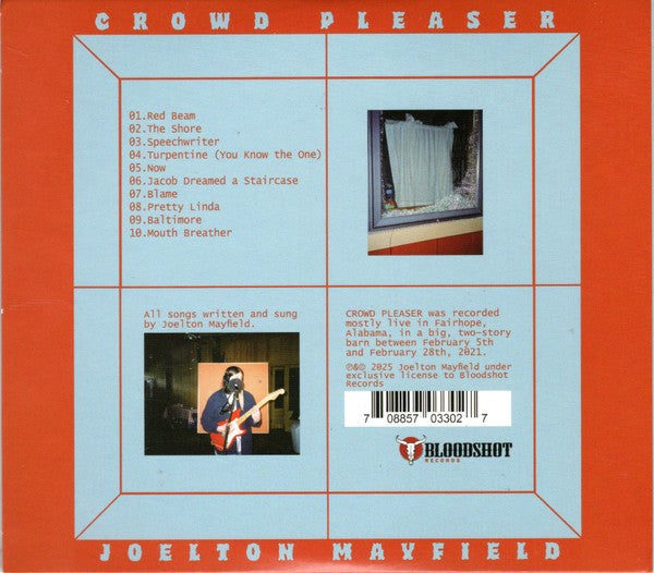 Back Cover: Joelton Mayfield – Crowd Pleaser (Wal CD) CD | Relix
