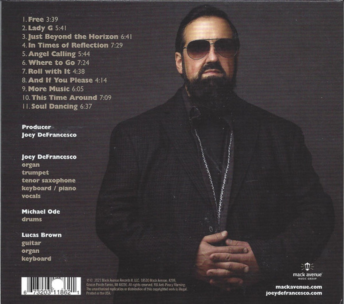 Back Cover: Joey Defrancesco – More Music CD | Relix
