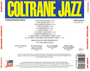Back Cover: John Coltrane – Coltrane Jazz CD | Relix
