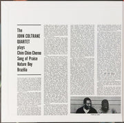 Back Cover: John Coltrane – John Coltrane Quartet Plays (180 Gram LP Vinyl) Vinyl LP | Relix