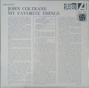 Back Cover: John Coltrane – My Favorite Things (Rhino Reserve LP Vinyl) Vinyl LP | Relix