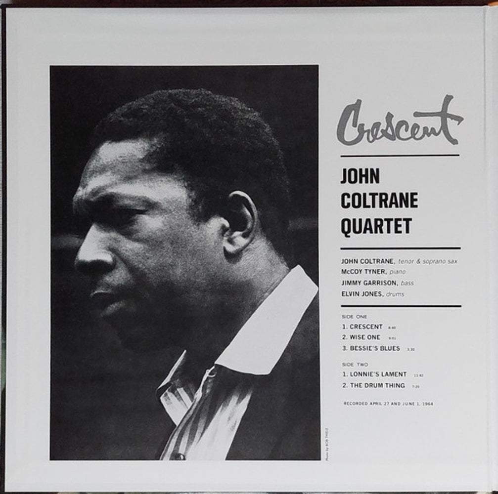 Back Cover: John Coltrane Quartet – Crescent (Verve Acoustic Sounds Series LP Vinyl) Vinyl LP | Relix