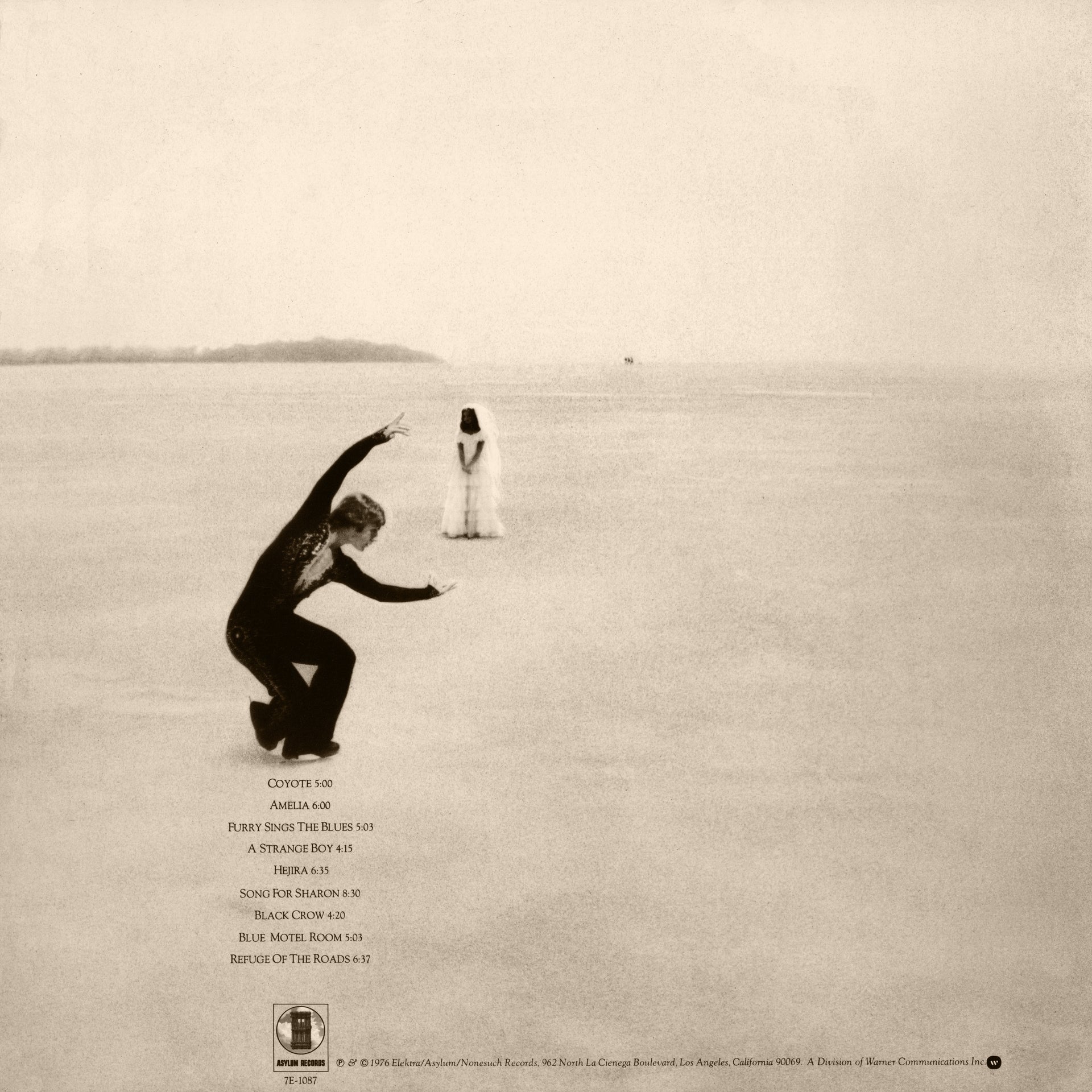 Back Cover: Joni Mitchell – Hejira Vinyl LP | Relix