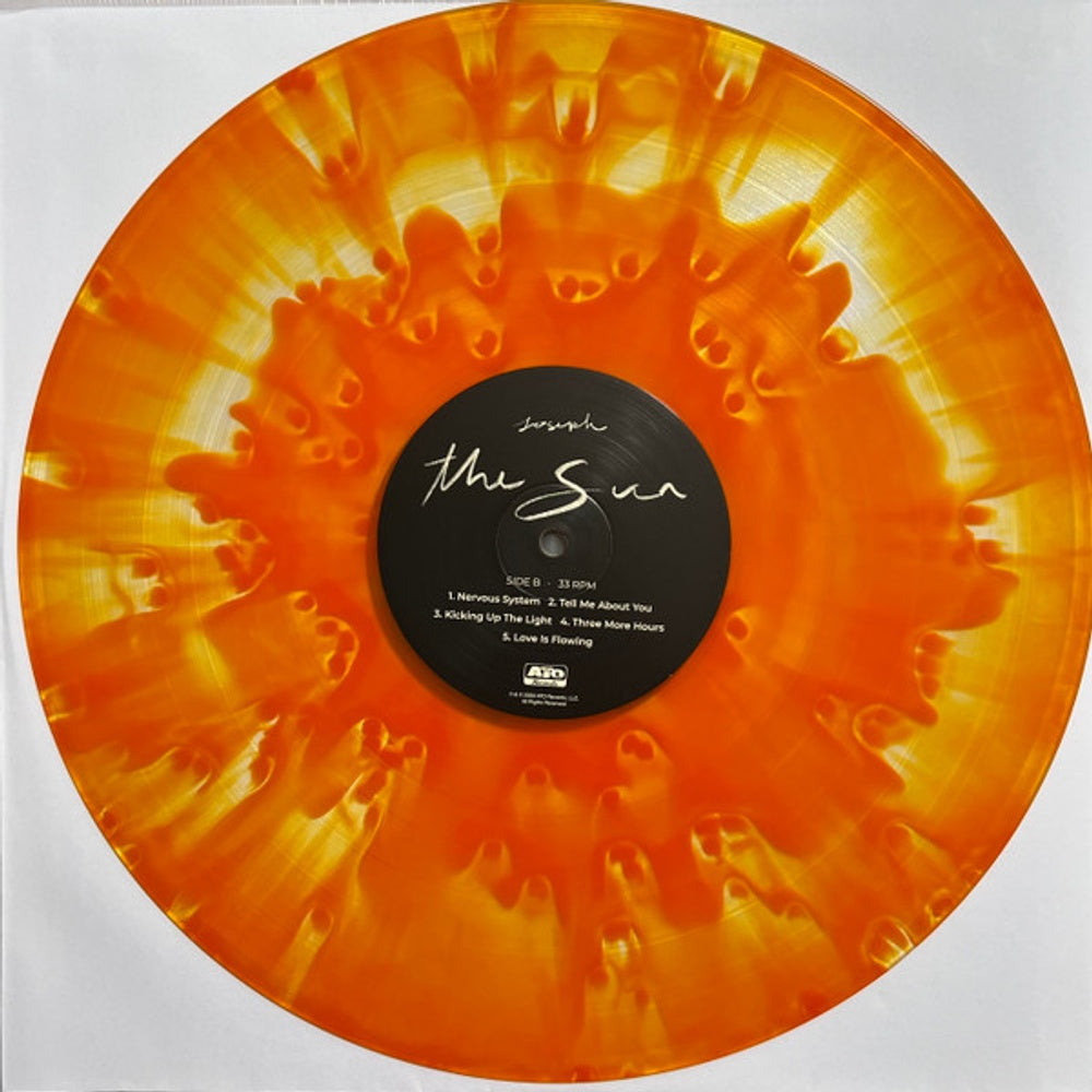 Back Cover: Joseph – The Sun (Orange Sun & Cloudy Clear LP Vinyl) Vinyl LP | Relix