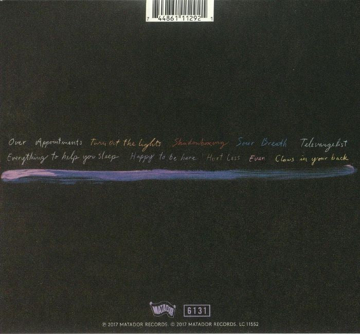 Back Cover: Julien Baker – Turn Out The Lights CD | Relix