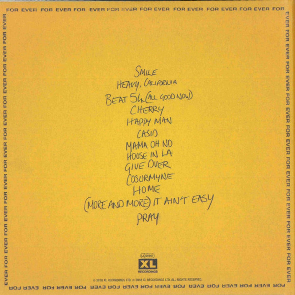 Back Cover: Jungle – For Ever CD | Relix