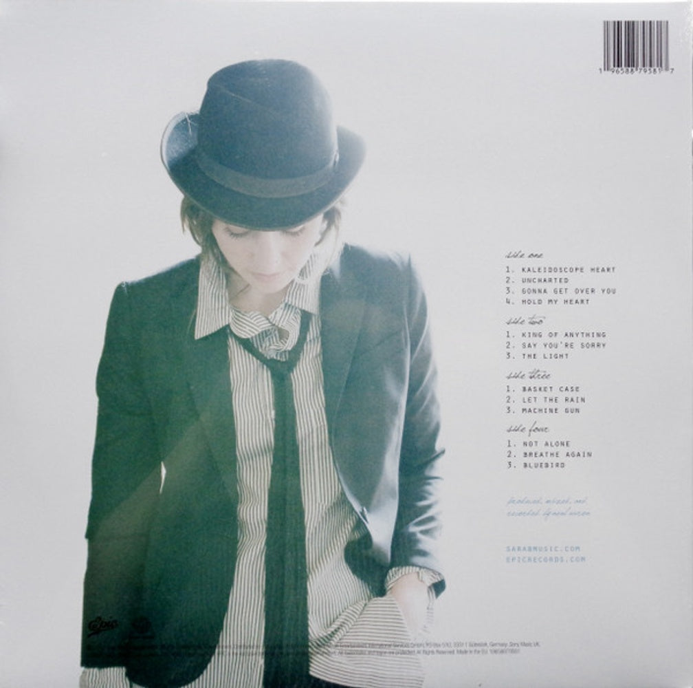 Back Cover: Kaleidoscope Heart (LP Vinyl) Vinyl LP | Relix