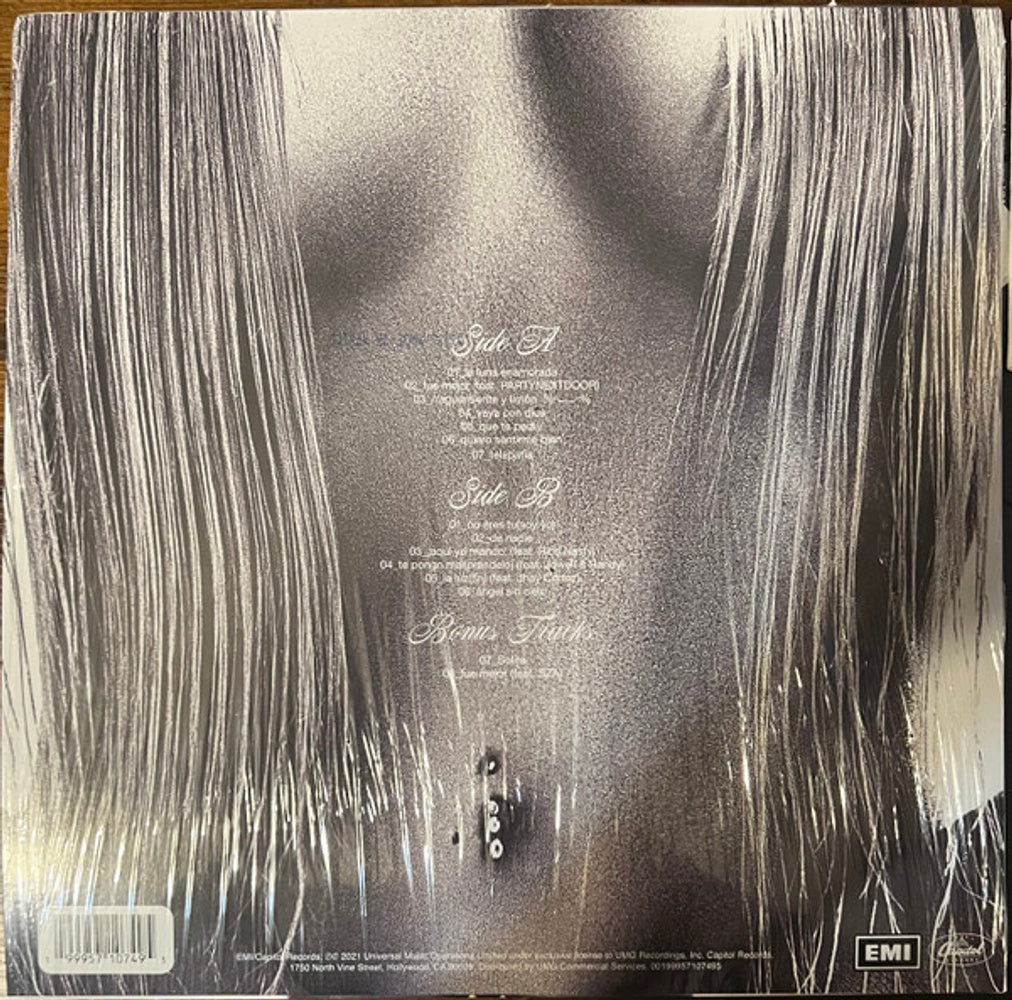 Back Cover: Kali Uchis – Sin Miedo (del Amor y Otros Demonios) - 5 Year Anniversary (Cielo Swirl LP Vinyl) Vinyl LP | Relix