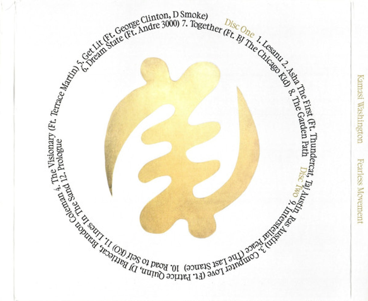 Back Cover: Kamasi Washington – FEARLESS MOVEMENT CD | Relix