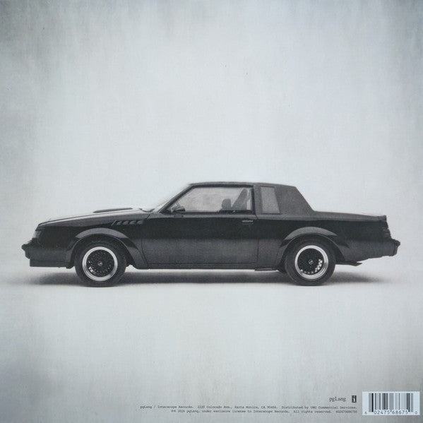 Back Cover: Kendrick Lamar – GNX (LP Vinyl) Vinyl LP | Relix