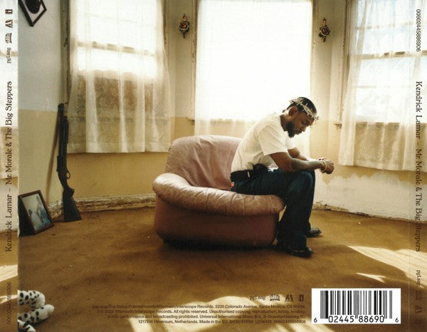 Back Cover: Kendrick Lamar – Mr. Morale & The Big Steppers (3-CD) CD | Relix