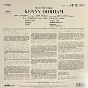 Back Cover: Kenny Dorham – Whistle Stop (Blue Note Classic Vinyl Edition) Vinyl LP | Relix